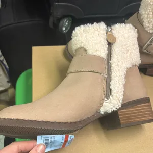 Gentle Souls by Kenneth Cole Best Slit Moto Cozy Mushroom 9M #15 thumbnail 6
