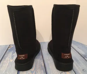 Black Winter Boots, Size 8 thumbnail 6