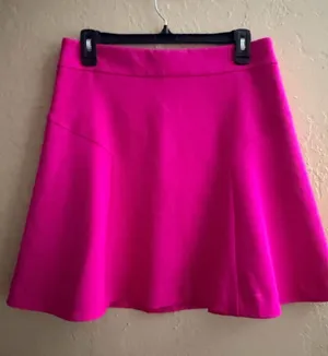 Express Hot Pink Mini A-Line Skirt thumbnail 1