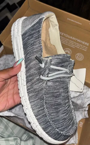 Hey dude Wendy Sox- dark grey thumbnail 1