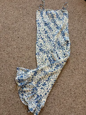Rumor Boutique LF Floral blue and white sundress thumbnail 4