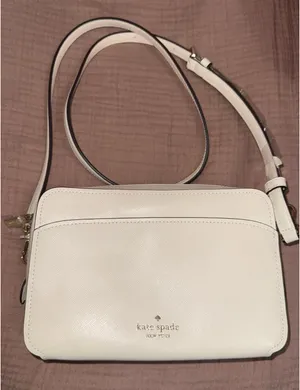 Kate Spade Crossbody Cream Purse thumbnail 1