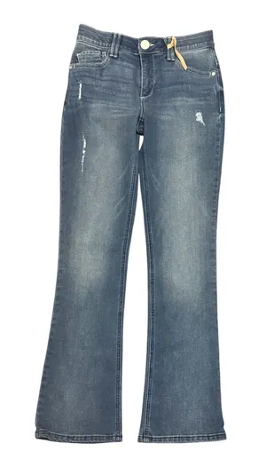 NWT Democracy Mid-Rise Bootcut Pull On Jeans Size 2 thumbnail 1