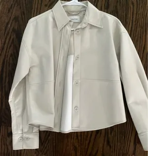 Aritzia Babaton Faux Leather Jacket  thumbnail 1