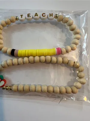 Teach Bracelet and an Apple Bracelet That Stretch thumbnail 3