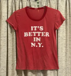 John Galt - Brandy Melville “It’s Better In N.Y.” Tee thumbnail 1