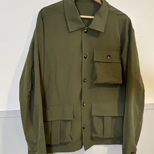 Utility Lightweight  Olive Green Pocket Jacket  Size Large thumbnail 15