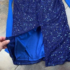 SHEIN Glamour Elegant Blue Formal Dress XL 12 thumbnail 12