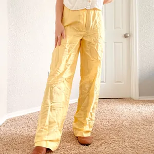 Vintage Yellow Trousers thumbnail 4