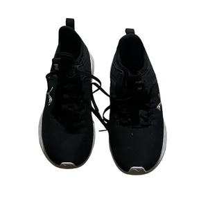 PUMA Womens Sneakers Black Lace Up Running Training Walking Pink Accent thumbnail 2
