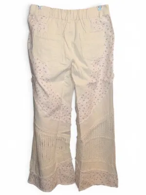 POL Med. Cream Floral Wide Leg Pants thumbnail 3