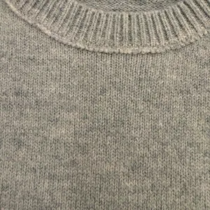 Tête & Tête Gray/Blue Short Sleeve Knit Sweater Top Boxy Crew Neck Soft Luxe thumbnail 9