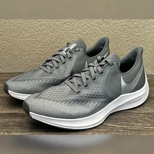 Nike Women’s Air Zoom Winflo 6 Cool Grey Color Shoes Size- 12 thumbnail 4