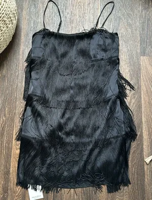 Abercombie & Fitch Fringe Dress thumbnail 1