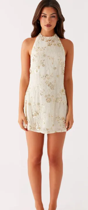 Peppermayo Leo beaded mini dress  thumbnail 1