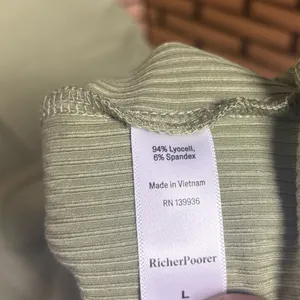 Richer Poorer Green‎ Ribbed Midi Dress Size Large thumbnail 8