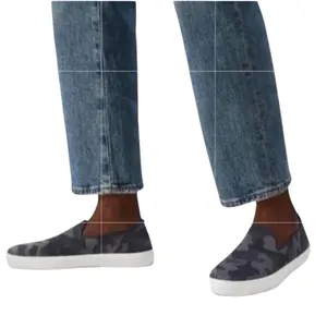 Rothy's The Original Slip On Sneaker‎ Womens 8.5 Blue Gray Camo Knit thumbnail 1