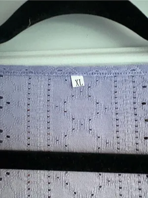 Women’s Lavender Eyelet Button thumbnail 3