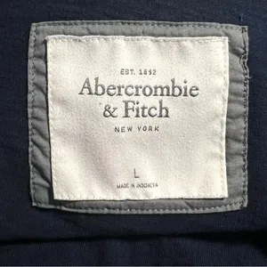 Vintage Y2K Abercrombie & Fitch Henley Top Sz L Bella Swan Elena Gilbert Preppy thumbnail 7
