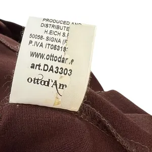 Ottod'Ame Cocoa Sheath Dress Pencil V-Neck Short Sleeve‎ Brown Size US 4 thumbnail 17