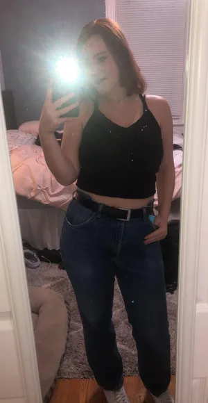 Olive Tree Black Sequin Top thumbnail 1