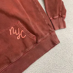 GAP‎ Hoodie Women L Red Tie Dye Pullover Sweatshirt thumbnail 2