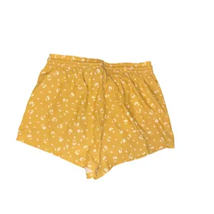 Billabong Adventure Division Mustard Yellow Animal Print Shorts Womens Medium thumbnail 3