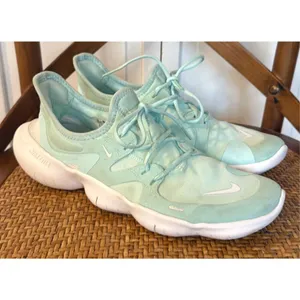 Nike Free run 5 turquoise running sneakers 9 thumbnail 3