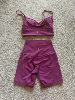 Lululemon mauve set  thumbnail 2