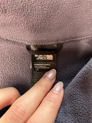 The North Face Women’s Purple Full Zip Fleece Jacket Size L thumbnail 4