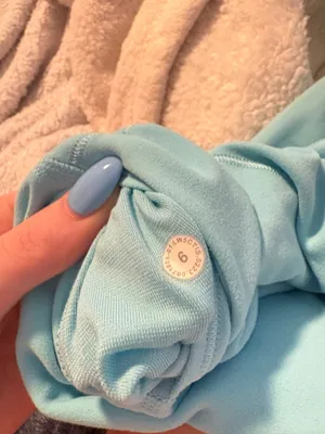 Light Blue Lululemon Leggings High-Rise thumbnail 4