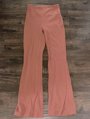 Lululemon Groove Nulu Super-High-Rise Flared Pant Regular - Ancient Copper thumbnail 1