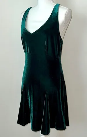 90s vintage Victoria’s Secret Velvet Party Dress thumbnail 1