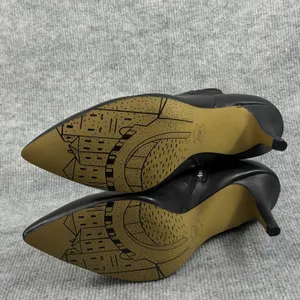 Bella Vita Size-6W~Woman Danielle Leather Black Slouch Ankle Booties thumbnail 8
