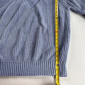 Free People Off Shoulder Cutout Pullover Chunky Knit Top Stretch Sweater, Size L thumbnail 10