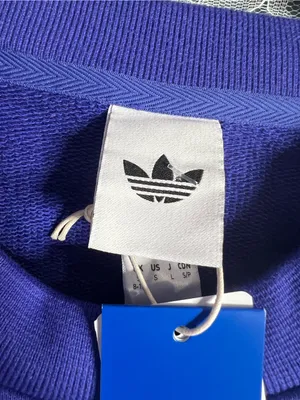 Adidas Soccer Teams Color Block Blue Crewneck Sweatshirt Oversized Womens Small thumbnail 6