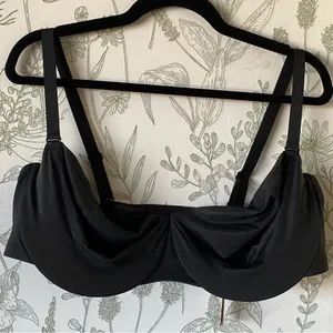 SKIMS‎ Smoothing Intimates Strapless Bra BA-BAN-2607 color Onyx 42D thumbnail 6