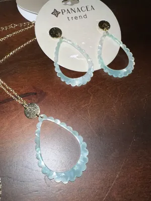 Panacea Necklace and Earrings set thumbnail 3
