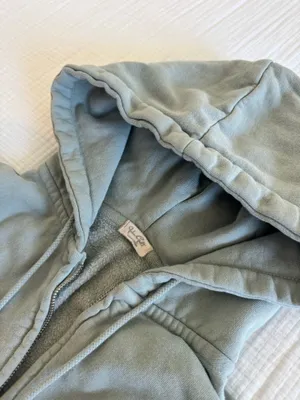 John Galt Cropped Sage Hoodie thumbnail 2