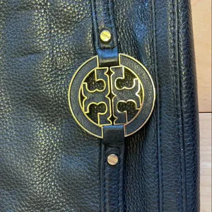 Tory Burch Crossbody in Black and Gold thumbnail 3