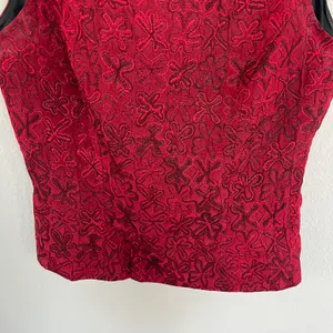 Stresa Vintage 90’s Whimsigoth Vampy Top Size 4 thumbnail 3