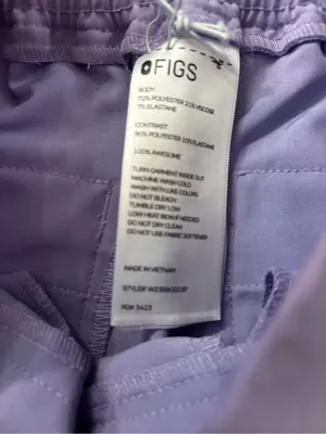 Figs Lavender Dew Evans Skinny scrub pant NWT size XS thumbnail 6