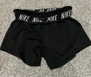 Nike Women's Athletic Black Shorts thumbnail 1