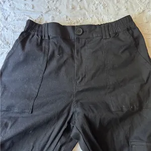 LEPUNUO S BLACK CARGO PANTS thumbnail 1