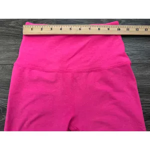 Beyond Yoga Women's Spacedye At Your Leisure High Waisted 7" Biker Short Pink thumbnail 6