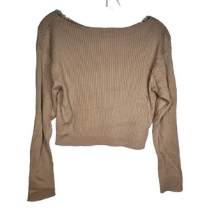 Babaton Tan Ribbed Sweater‎ thumbnail 4