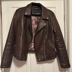 Guess leather jacket Size L thumbnail 1