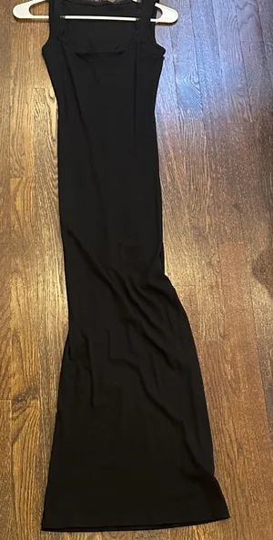 Lace Black Maxi Dress Size XS thumbnail 1
