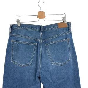 Madewell Low Slung Straight Jeans Palmina Medium Wash Button Fly Size 30‎ thumbnail 10