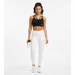 Gymshark Black Strappy Cropped Sport Athletic Top S thumbnail 7